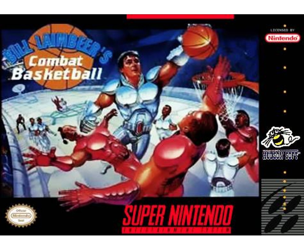 Super Nintendo Bill Laimbeer's Combat Basketball (Cartridge Only)