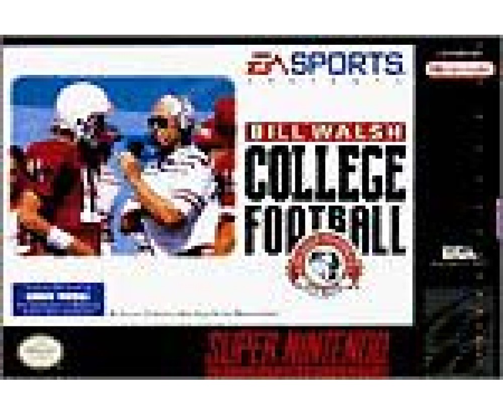 Super Nintendo Bill Walsh College Football