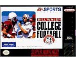 Super Nintendo Bill Walsh College Football