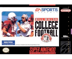 Super Nintendo Bill Walsh College Football (Cartridge Only)