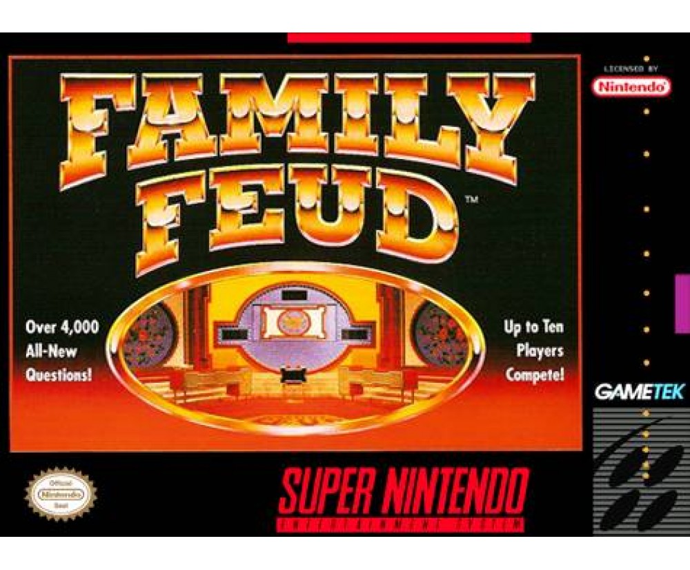 Super Nintendo Family Feud (Cartridge Only)