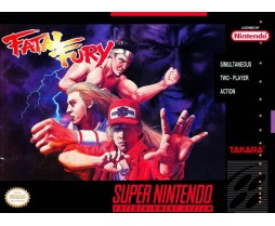 SNES Super Nintendo Fatal Fury Pre-Played - SNES Super Nintendo Fatal Fury Pre-Played