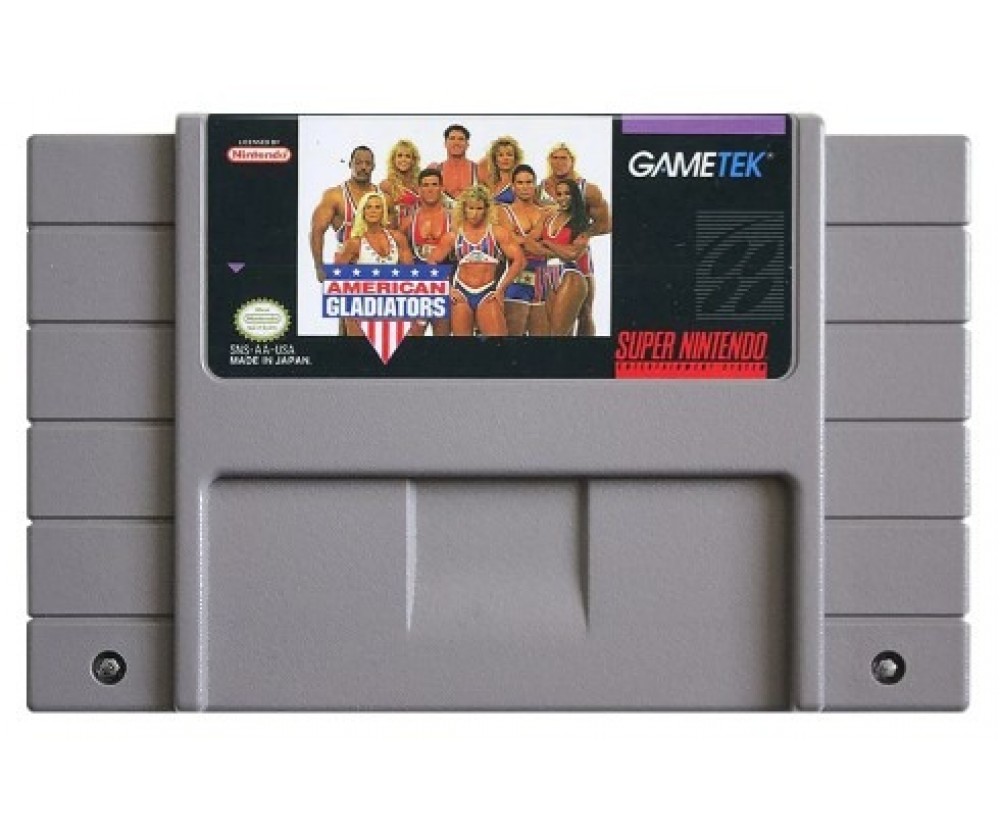 SNES Game Only - American Gladiators SNES Game Only - American Gladiators