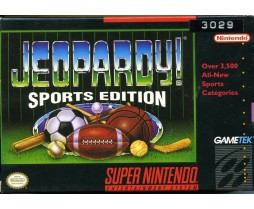 Super Nintendo Jeopardy Sports Edition