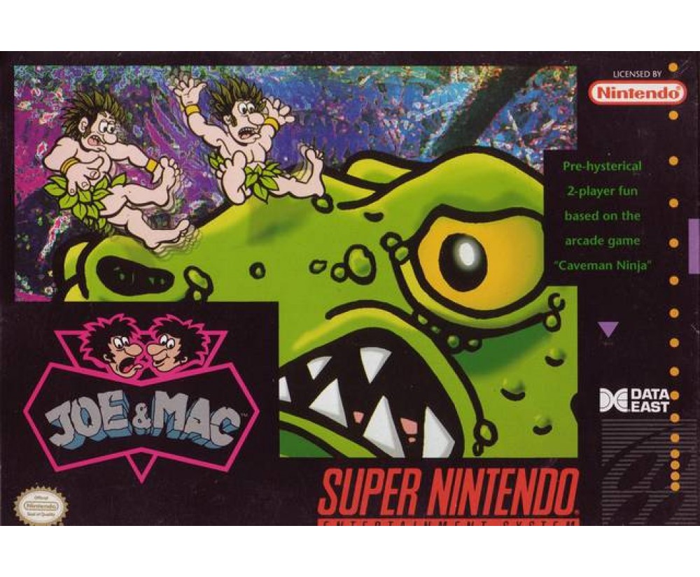 Super Nintendo Joe And Mac (Cartridge Only)