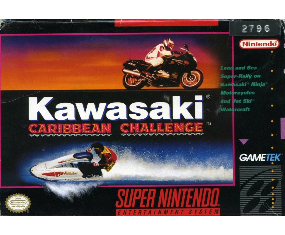 Super Nintendo Kawasaki Caribbean Challenge (Cartridge Only)