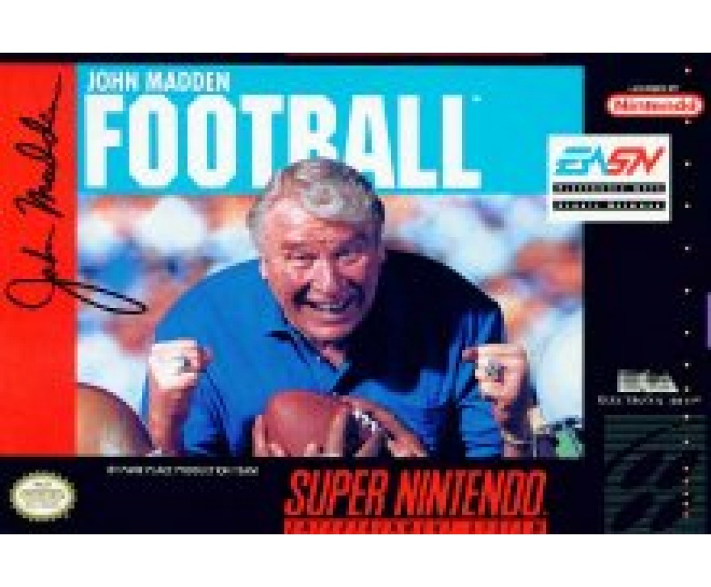 Super Nintendo Madden Football