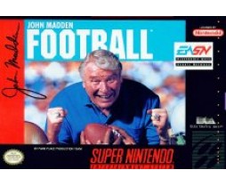 Super Nintendo Madden Football