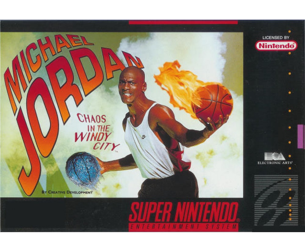 Super Nintendo Michael Jordan Chaos in Windy City (Cartridge Only)