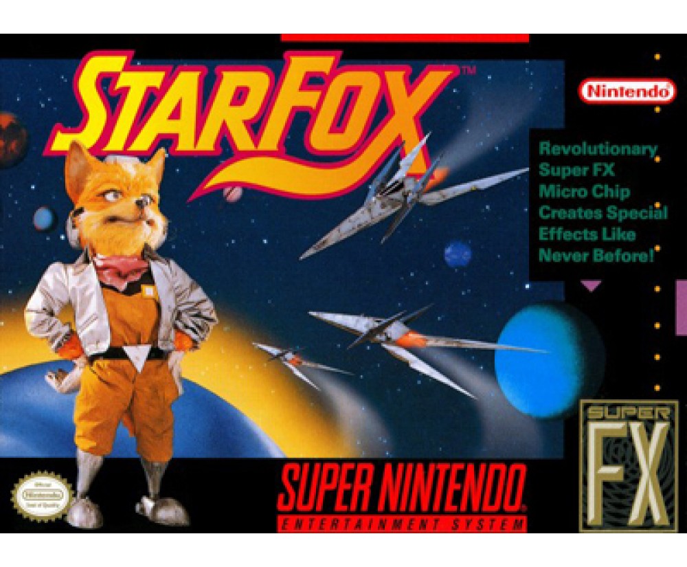 SNES - Super Nintendo Star Fox Pre-Played