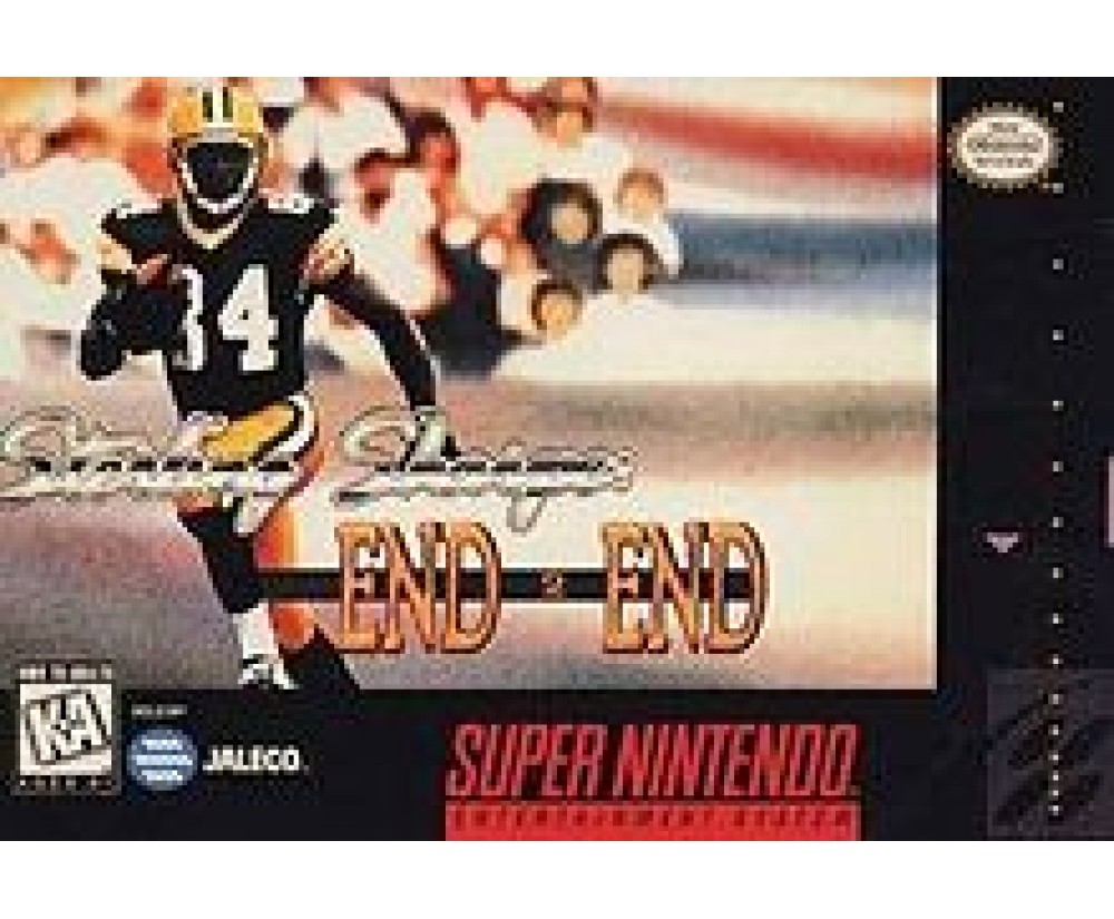 Super Nintendo Sterling Sharpe End to End (Cartridge Only)