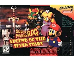 Legend of the Seven Stars Pre-Played - Super Nintendo Super Mario RPG - SNES