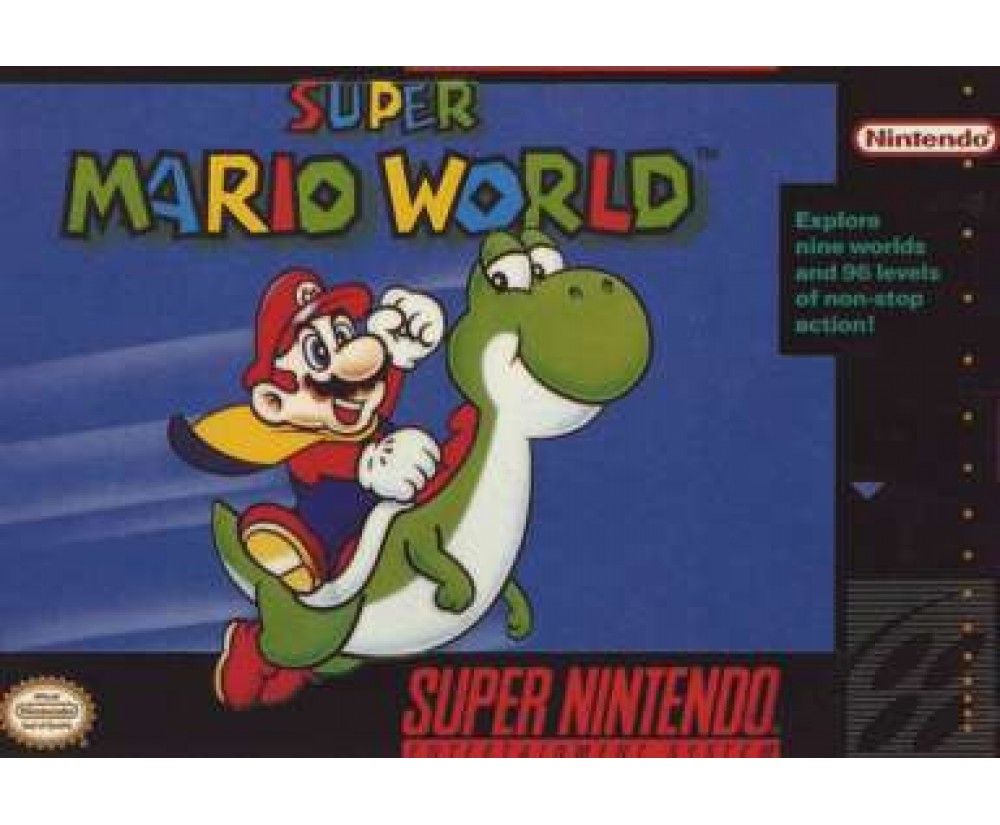SNES Super Mario World Super Nintendo Super Mario World Game Only - SNES Super Mario World. For Retro Super Nintendo Super Nintendo Super Mario World - Game Only