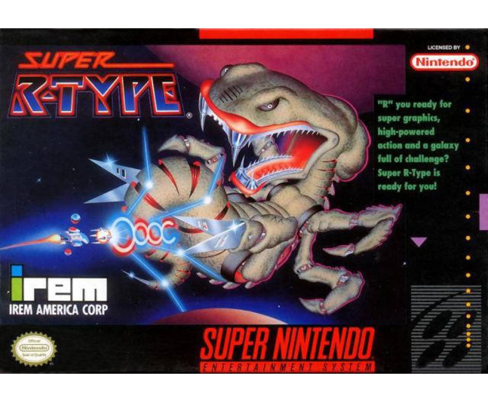 SNES - Super Nintendo Super R-Type Pre-Played SNES - Super Nintendo Super R-Type Pre-Played