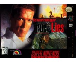 023582090085 - Super Nintendo True Lies (cartridge Only)