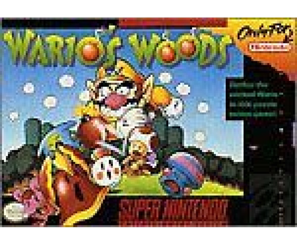 Super Nintendo Warios Woods (cartridge Only)