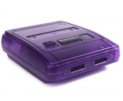 Purple Super Famicom Complete* Region Free Super Famicom - Purple Super Famicom Complete* Region Free Super Famicom for Retro Super Nintendo Console