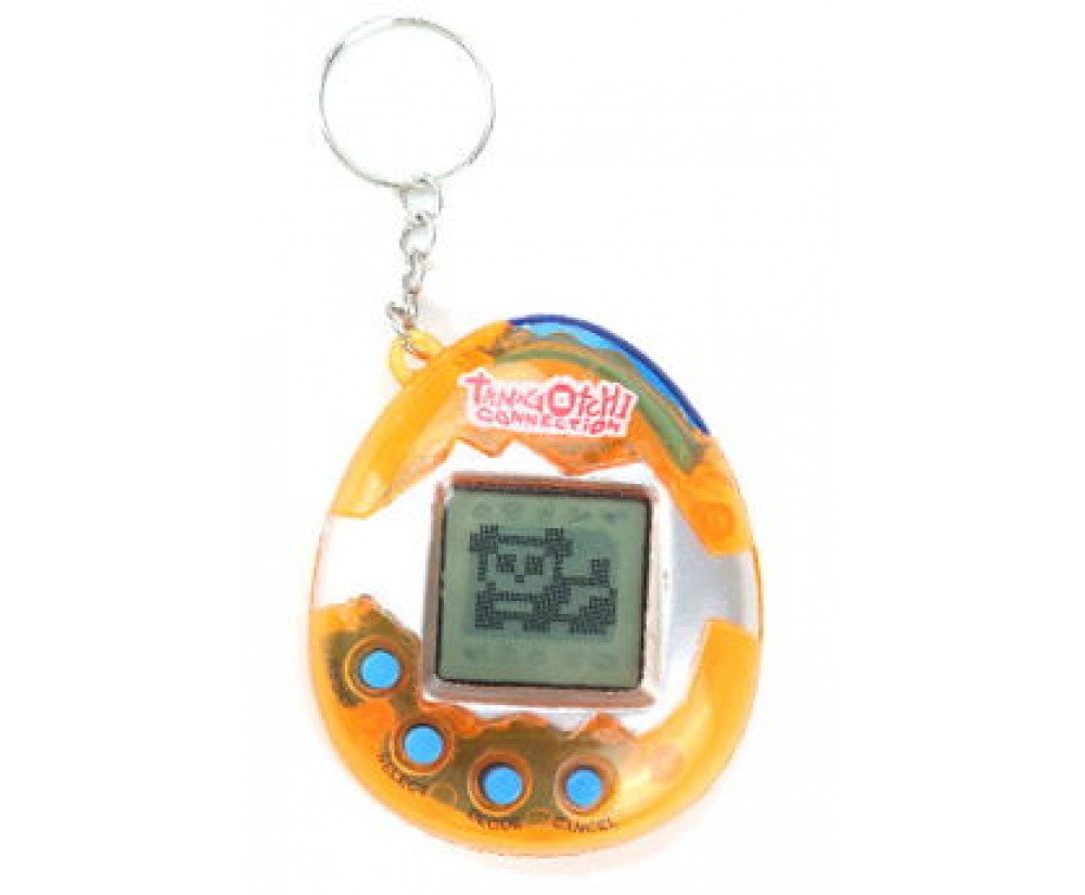 Tangerine Virtual Digital Pet Toy - 90s Style Virtual Pet Tamagotchi Tangerine Virtual Digital Pet Toy - 90s Style Virtual Pet Tamagotchi