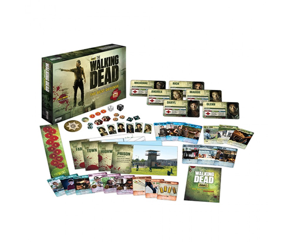 Toy Board Game The Walking Dead: The Best Defense Co-operative Season 2