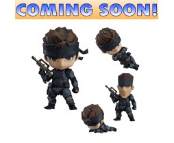 Toy Nendoroid Vinyl Figure Metal Gear Solid Solid Snake Figure
