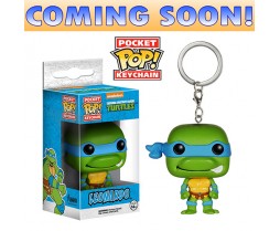 Toy Pocket Pop Keychain- Vinyl Figure Teenage Mutant Ninja Turtles Leonardo
