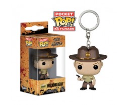 Toy Pocket Pop Keychain- Vinyl Figure The Walking Dead Rick Grimes