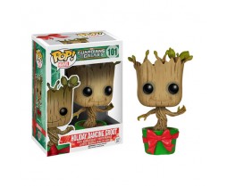 Toy Pop Vinyl Figure Guardians Of The Galaxy Holiday Dancing Groot (marvel)