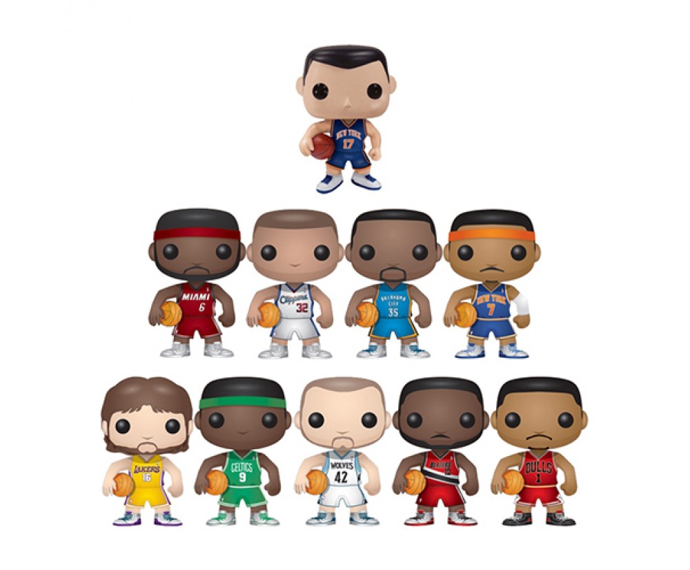 Toy Pop Vinyl Figure Nba 16pcs Assorted (3pc Lebron James 3pc Blake Griffin 2pc Derrick Rose 2pc Kevin Durant 1pc Kevin Love 1pc Carmelo Anthony 1pc Pau Gasol 1pc Rajon Rondo 1pc Lamarcus Aldridge 1pc Jeremy Lin (knicks Uniform)) Toy Pop Vinyl Figure Nba 16pcs Assorted (3pc Lebron James 3pc Blake Griffin 2pc Derrick Rose 2pc Kevin Durant 1pc Kevin Love 1pc Carmelo Anthony 1pc Pau Gasol 1pc Rajon Rondo 1pc Lamarcus Aldridge 1pc Jeremy Lin (knicks Uniform))