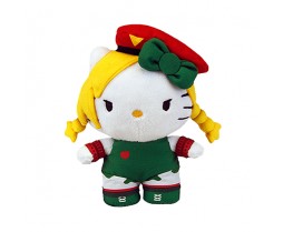 Toy Street Fighter X Sanrio Hello Kitty Cammy Plush 11