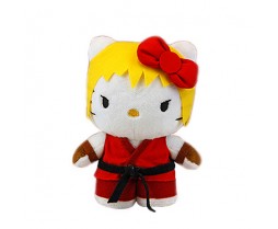 Toy Street Fighter X Sanrio Hello Kitty Ken Plush 11