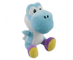Toy Super Mario Plush Light Blue Yoshi 6