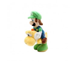 Toy Super Mario Plush Luigi Riding Yoshi 8