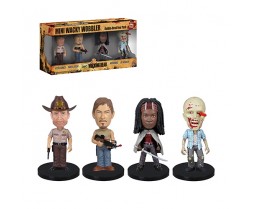 Toy The Walking Dead Mini Wacky Wobbler 4-piece Set (rick Grimes Daryl Dixon Michonne And Rv Walker) 849803040024