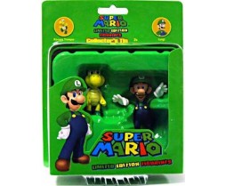 Luigi / Koopa Troopa 2 Pack - Super Mario Limited Edition Figurines - Brand New