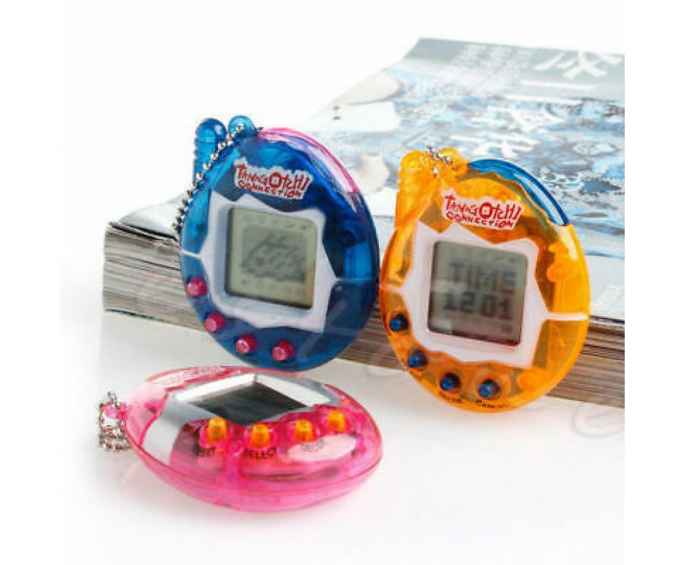 Tangerine Virtual Digital Pet Toy - 90s Style Virtual Pet Tamagotchi Tangerine Virtual Digital Pet Toy - 90s Style Virtual Pet Tamagotchi