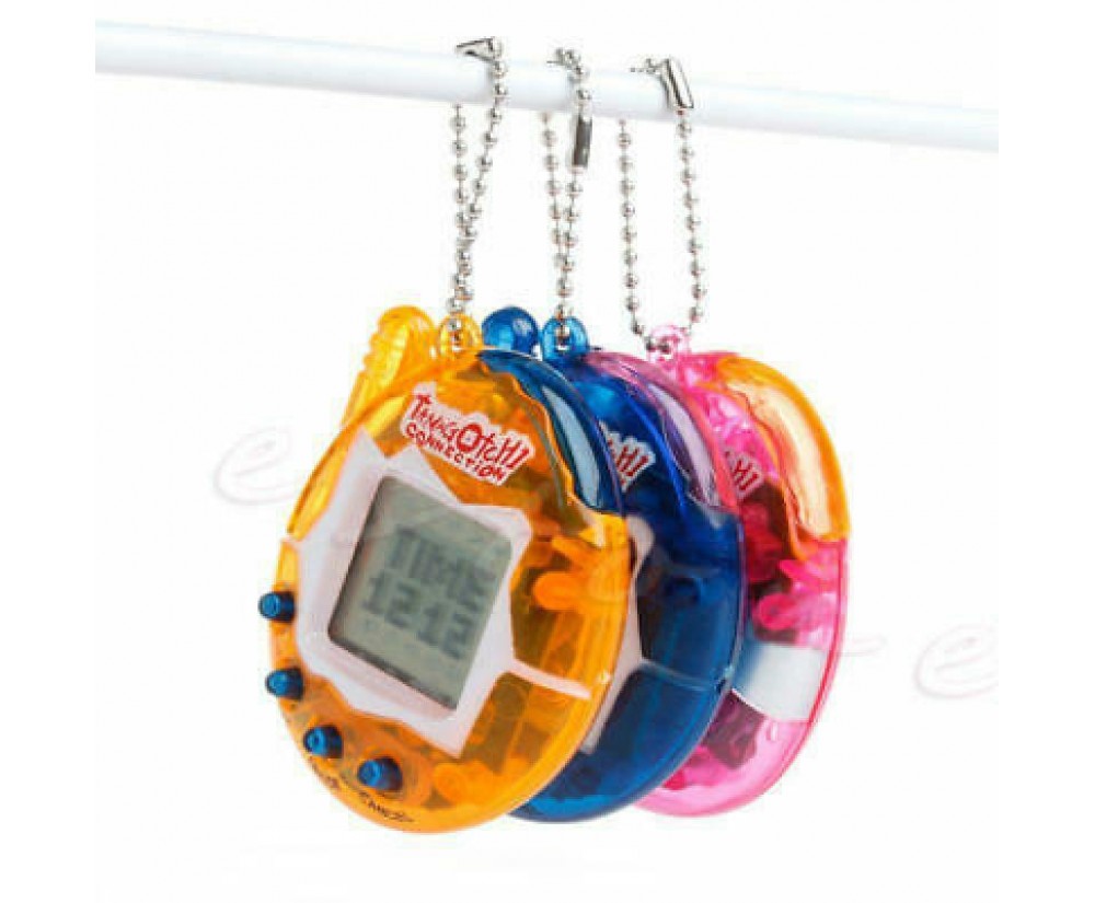 Tangerine Virtual Digital Pet Toy - 90s Style Virtual Pet Tamagotchi Tangerine Virtual Digital Pet Toy - 90s Style Virtual Pet Tamagotchi