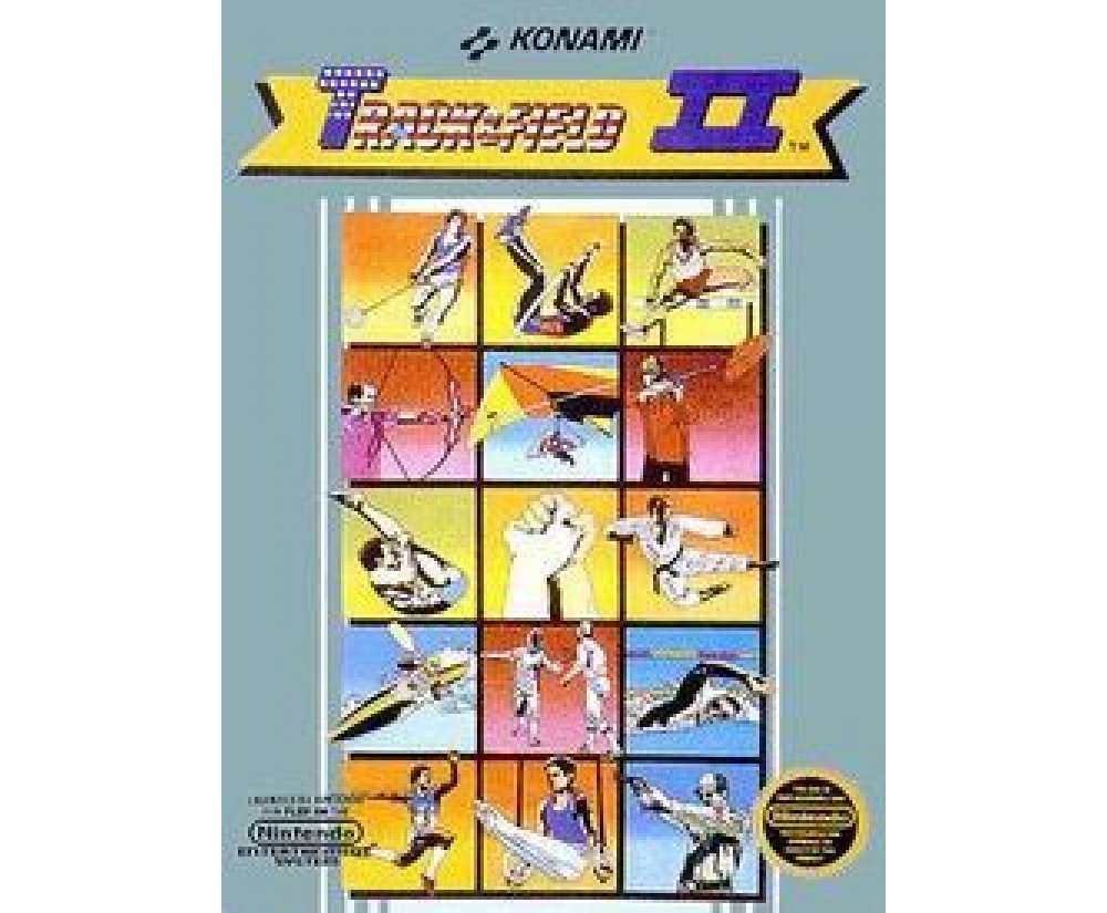 NES - Original Nintendo Track&Field 2 Pre-Played