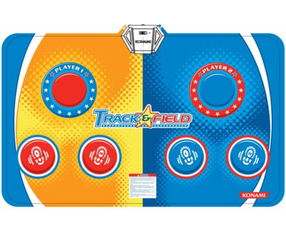 Konami Track & Field Challenge Plug N Play Mat Konami Track & Field Challenge Plug N Play Mat