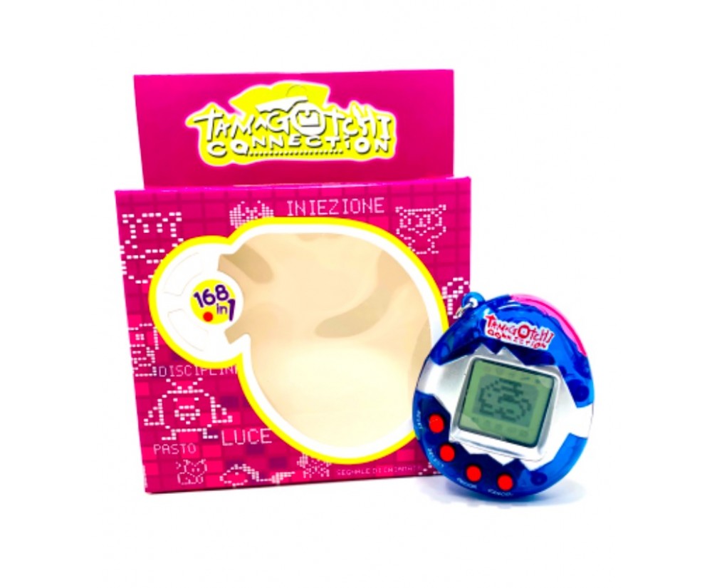 Tamagotchi Virtual Pet - 90s Tamagotchi Keychain Pet - Blueberry Tamagotchi Virtual Pet - 90s Tamagotchi Keychain Pet - Blueberry