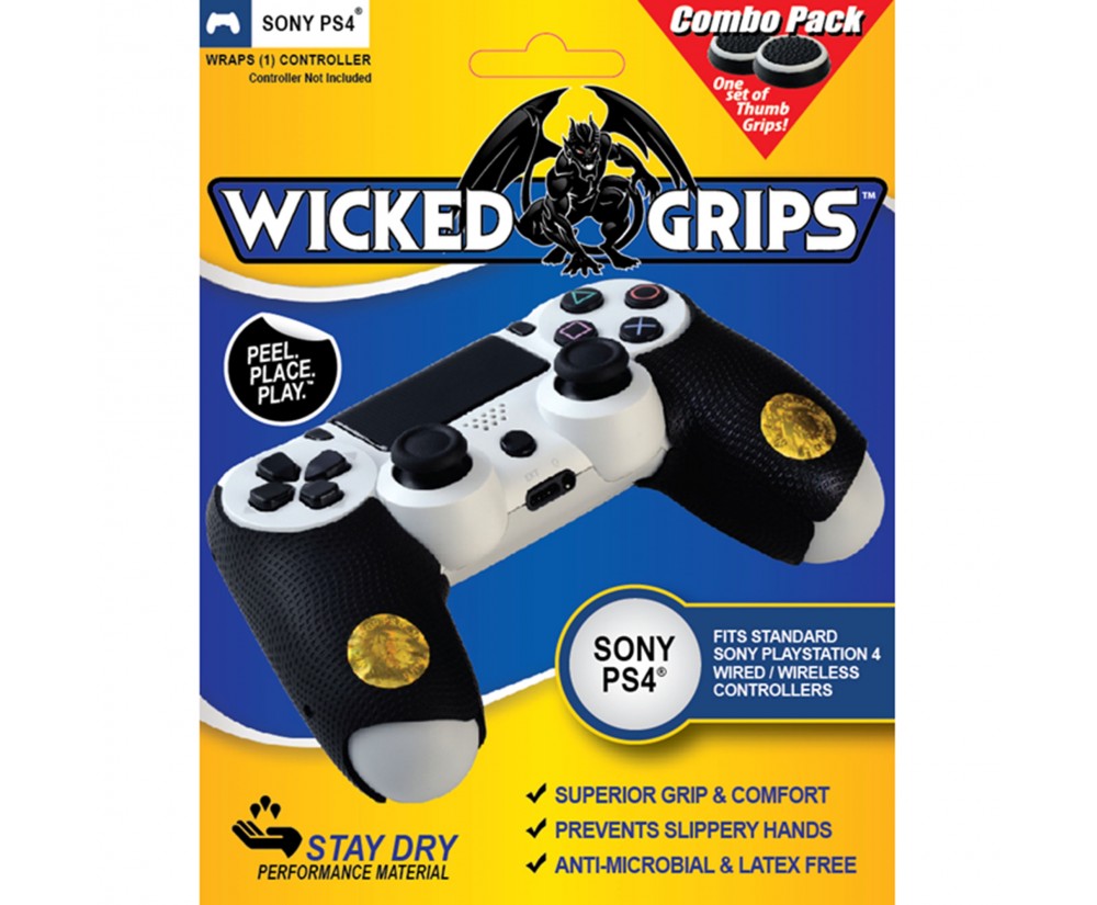 Grip - PS4 - Wicked Grips and Thumb Grips Combo