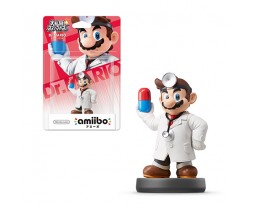 Wii U Software Amiibo Action Figure Dr. Mario(nintendo)