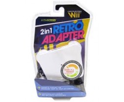 New - Komodo 2 in 1 Retro Adapter for Wii