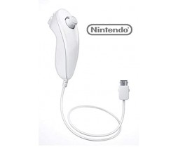 White - Nintendo Wii Nunchuk