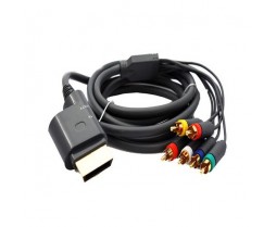 Xbox 360 Cable Hd Component Gold Plated Bulk (kmd) 812820046423*