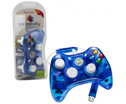 Xbox 360 Controller Rock Candy Blue (pdp)