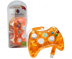 Xbox 360 Controller Rock Candy Orange (pdp)