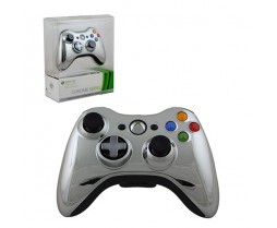 Xbox 360 Controller Wireless Chrome Series Limited Edition Silver (microsoft)