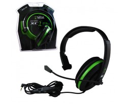 Xbox 360 Headset Wired Ear Force Xc1 Premium Mono- Chat W/mic Black (turtle Beach)