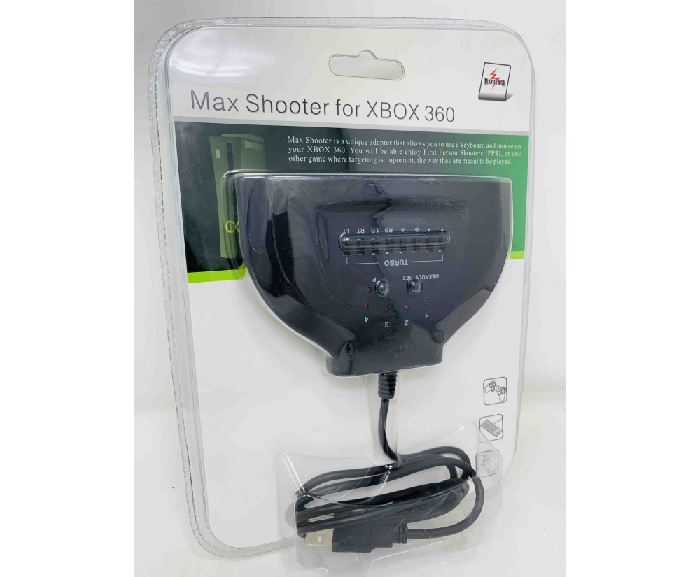 XBOX 360 USB Controller Adapter - Xbox 360 Max Shooter Pro by Mayflash XBOX 360 USB Controller Adapter - Xbox 360 Max Shooter Pro by Mayflash